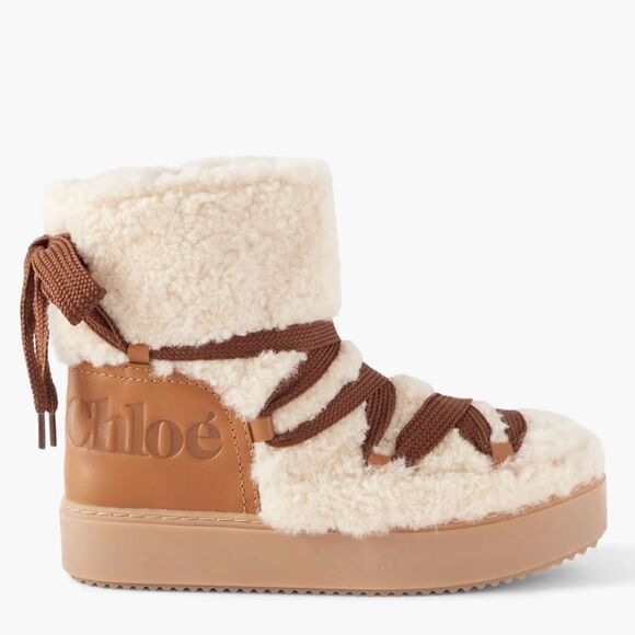 See By Chloe Shoes - REVOLVE SEE BY CHLOÉ Charlee shearling ankle boots